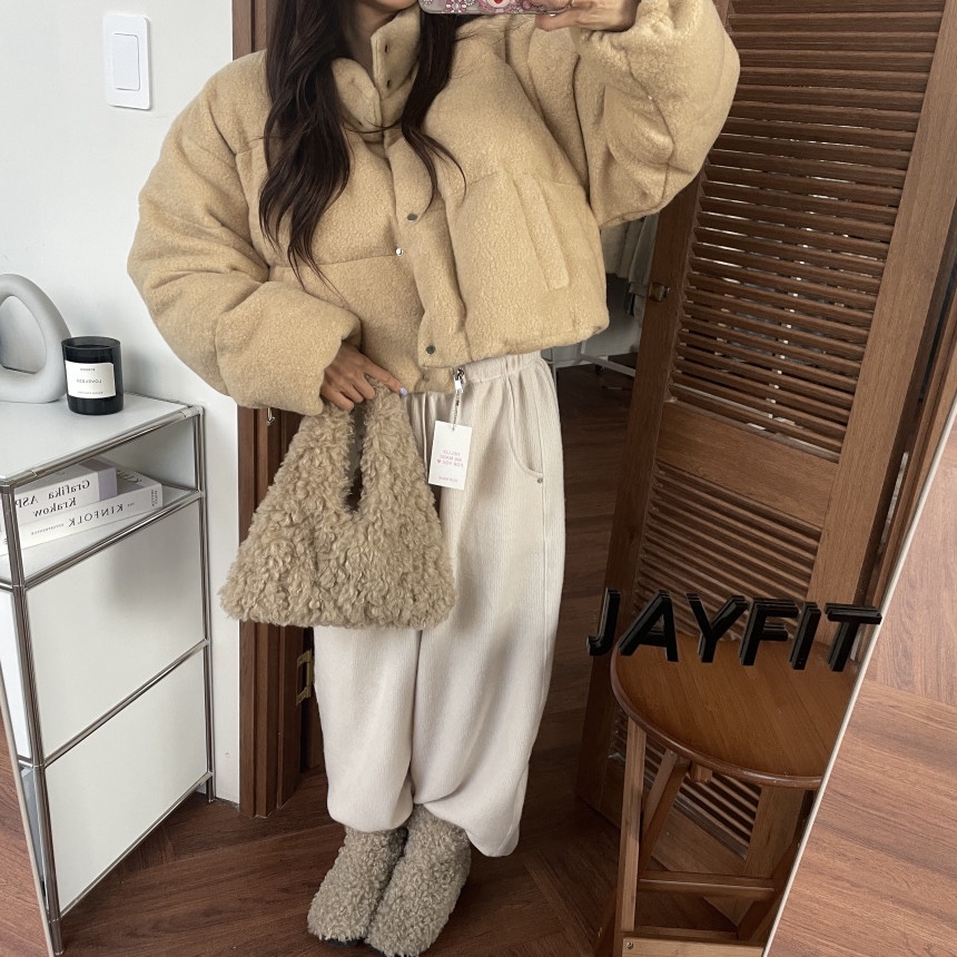 OURWAVE/OUR ROOM東大門㊣直郵女裝新品休閑短款羽絨服填充鴨絨Our Wave/Our Room短款羽絨服