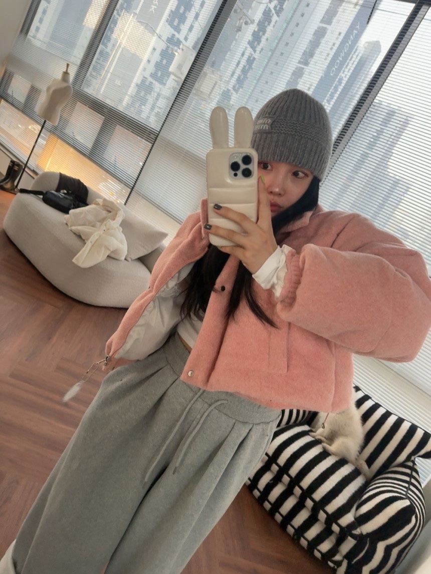 OURWAVE/OUR ROOM東大門㊣直郵女裝新品休閑短款羽絨服填充鴨絨Our Wave/Our Room短款羽絨服