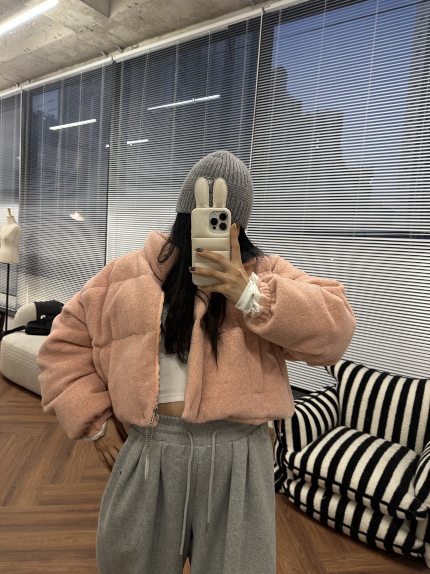 OURWAVE/OUR ROOM東大門㊣直郵女裝新品休閑短款羽絨服填充鴨絨Our Wave/Our Room短款羽絨服