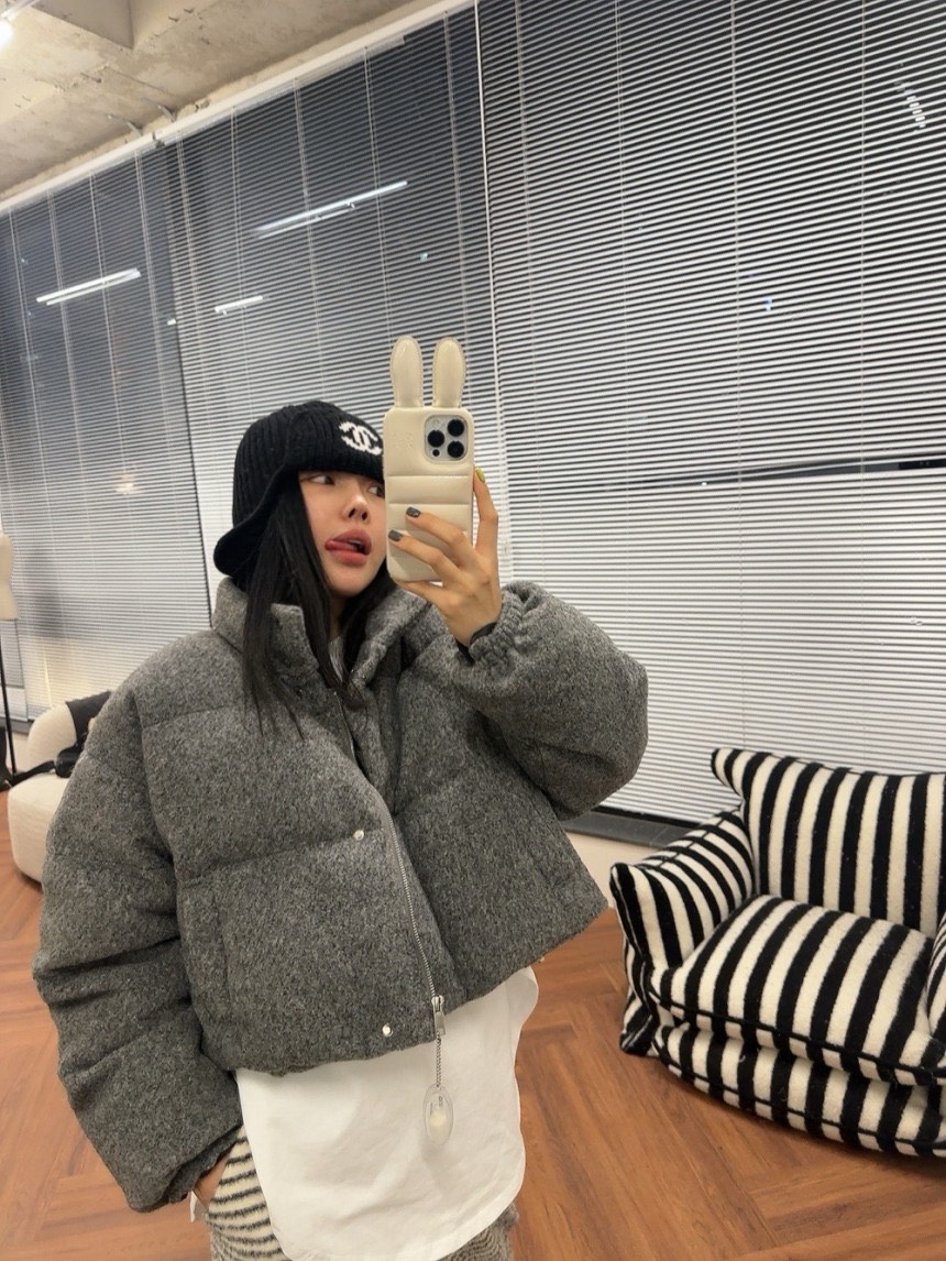 OURWAVE/OUR ROOM東大門㊣直郵女裝新品休閑短款羽絨服填充鴨絨Our Wave/Our Room短款羽絨服