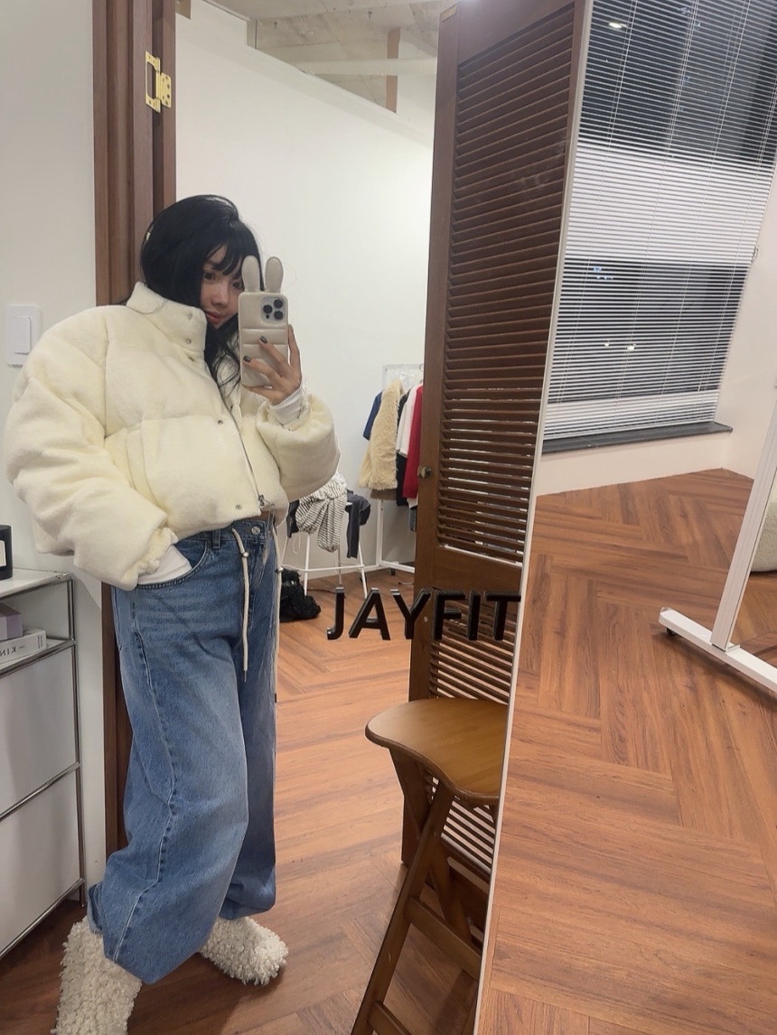 OURWAVE/OUR ROOM東大門㊣直郵女裝新品休閑短款羽絨服填充鴨絨Our Wave/Our Room短款羽絨服