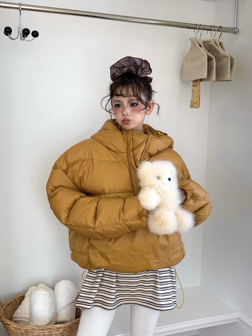 OURWAVE/OUR ROOM韓國代購㊣女士新款真品推薦短款羽絨服絨Our Wave/Our Room短款羽絨服