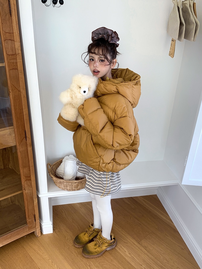 OURWAVE/OUR ROOM韓國代購㊣女士新款真品推薦短款羽絨服絨Our Wave/Our Room短款羽絨服