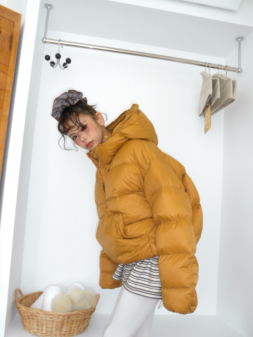 OURWAVE/OUR ROOM韓國代購㊣女士新款真品推薦短款羽絨服絨Our Wave/Our Room短款羽絨服