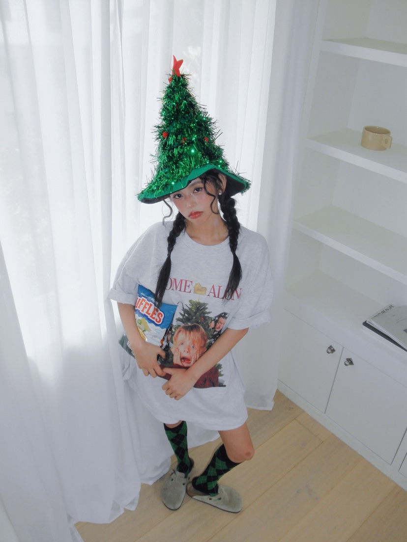 OURWAVE/OUR ROOM韓國直郵㊣女士新款熱賣真品推薦T恤加絨Our Wave/Our RoomT恤