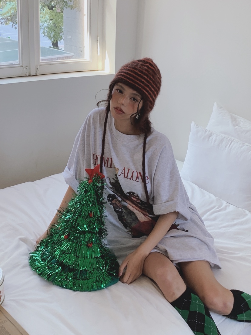 OURWAVE/OUR ROOM韓國直郵㊣女士新款熱賣真品推薦T恤加絨Our Wave/Our RoomT恤