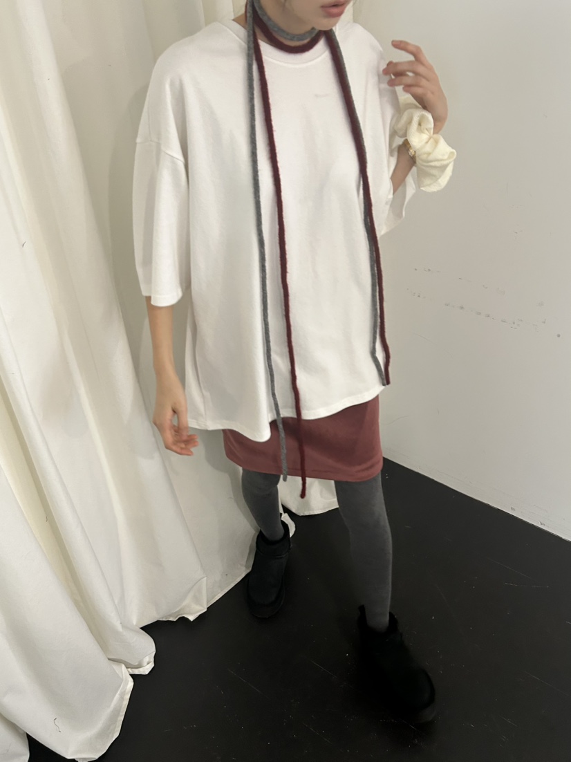 ME MO東大門㊣實拍女士新款人氣職業25秋冬真品T恤不含脖帶ME MOT恤