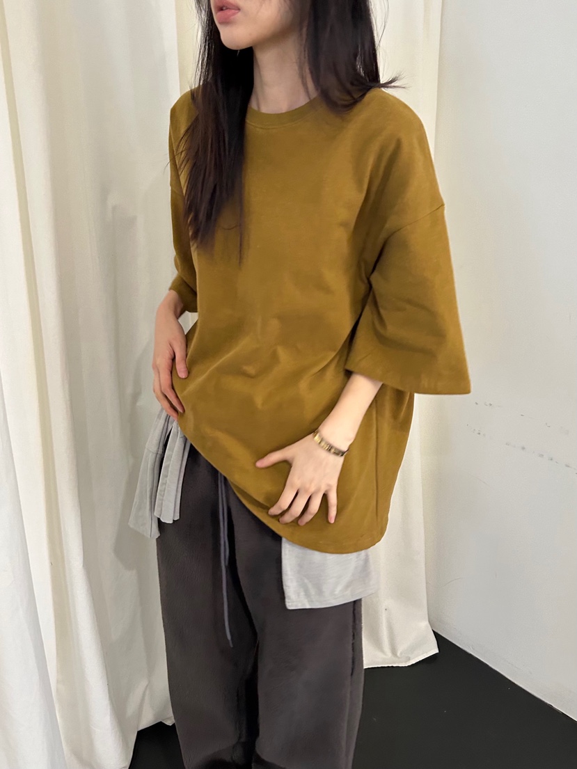 ME MO東大門㊣實拍女士新款人氣職業25秋冬真品T恤不含脖帶ME MOT恤圖色3