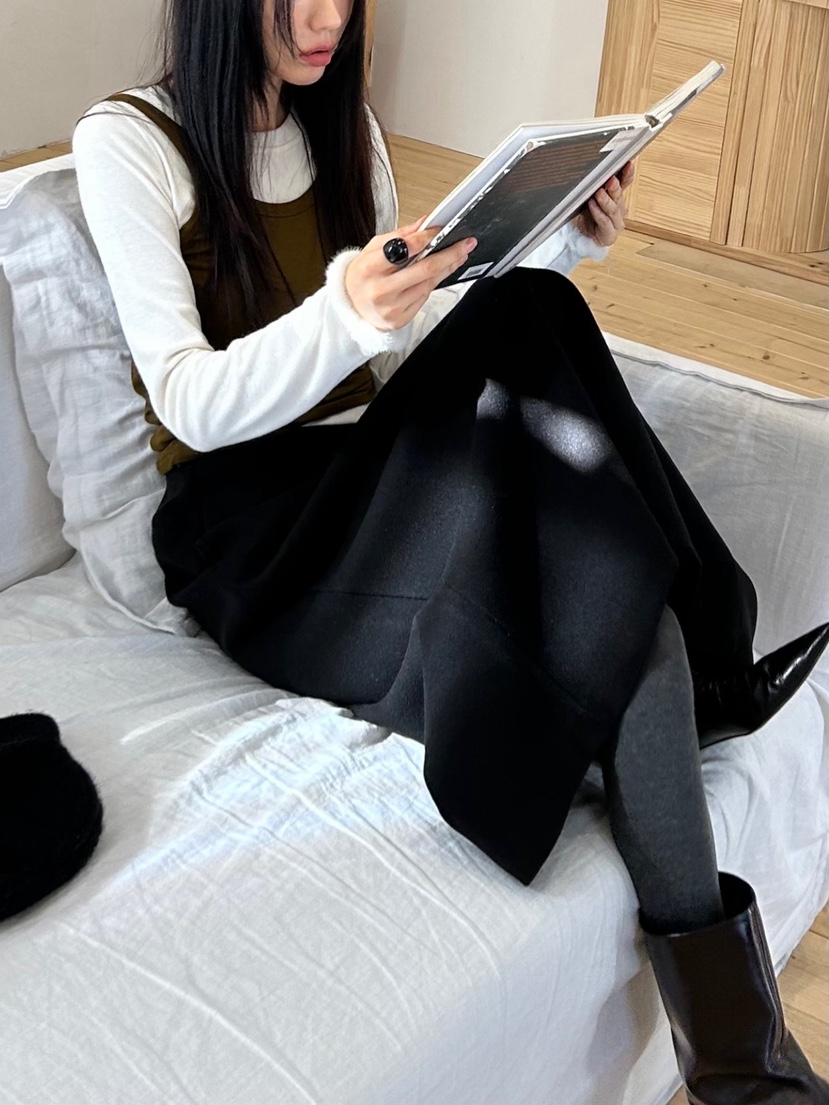 ME MO東大門㊣直郵女士新品人氣真品25秋冬推薦長袖T恤貂皮ME MO長袖T恤