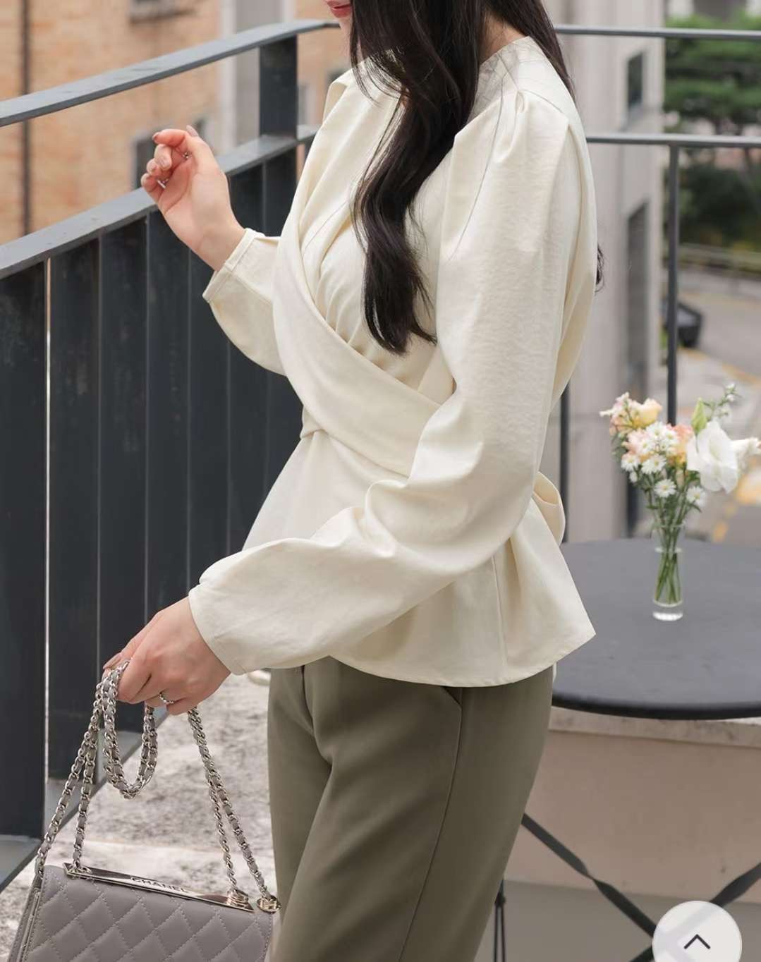 HARA東大門㊣實拍女裝新品人氣休閑熱賣時尚真品襯衫蕾絲衫HARA襯衫/蕾絲衫