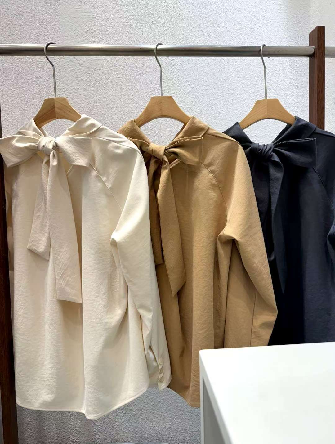 HARA韓國直郵㊣女士新款真品時尚休閑25秋冬職業襯衫蕾絲衫HARA襯衫/蕾絲衫