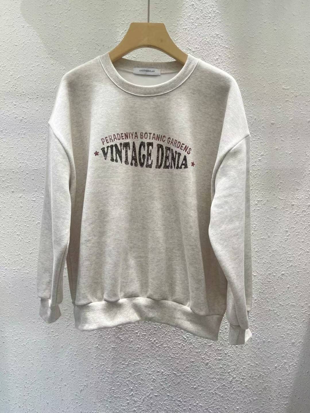 ANOTHERPLAN東大門㊣代購女裝新品時尚推薦職業熱賣衛衣絎縫ANOTHERPLAN衛衣圖色1