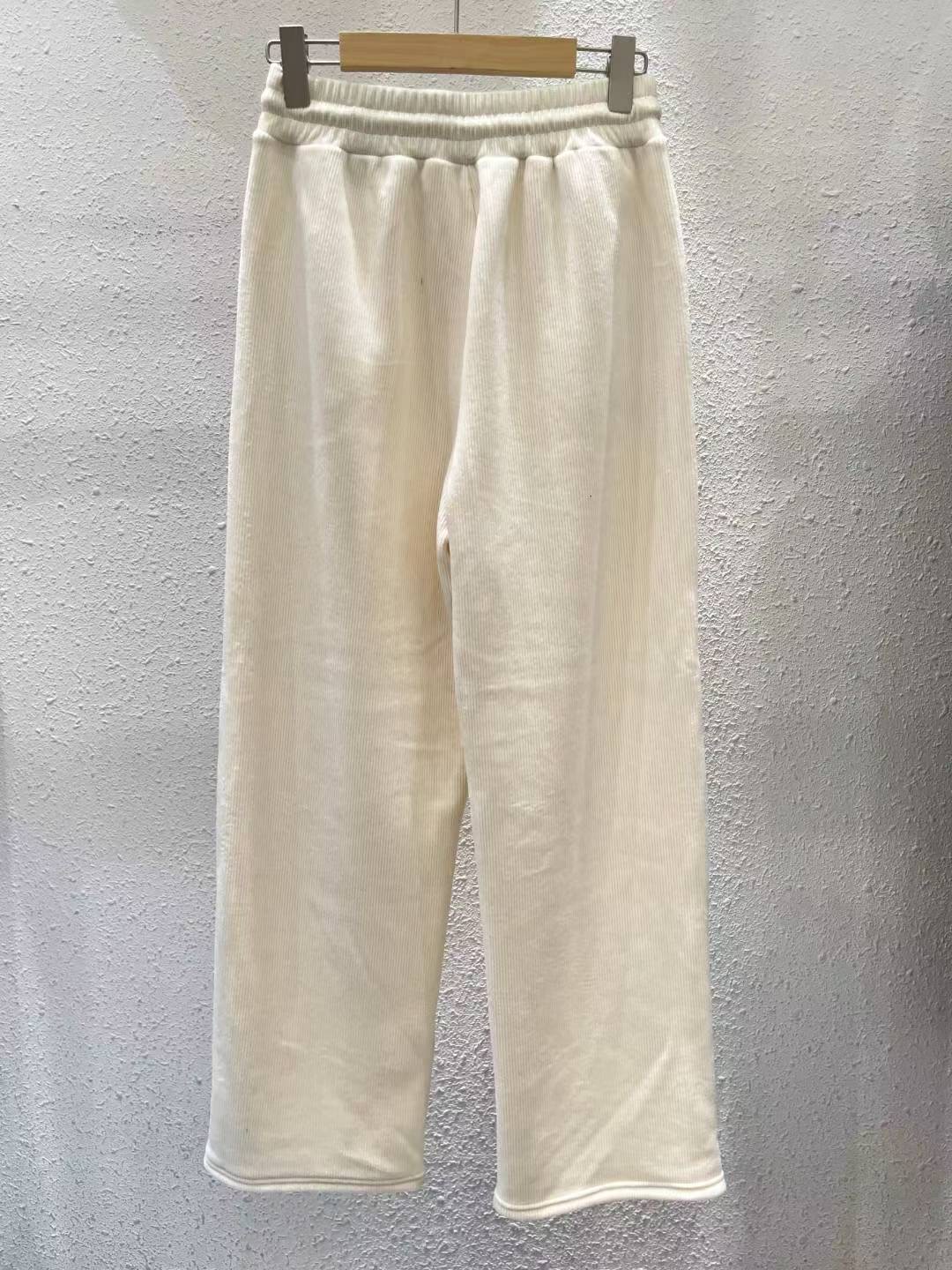 ANOTHERPLAN韓國直郵㊣女士新款時尚休閑休閑褲燈芯絨闊腿褲ANOTHERPLAN休閑褲