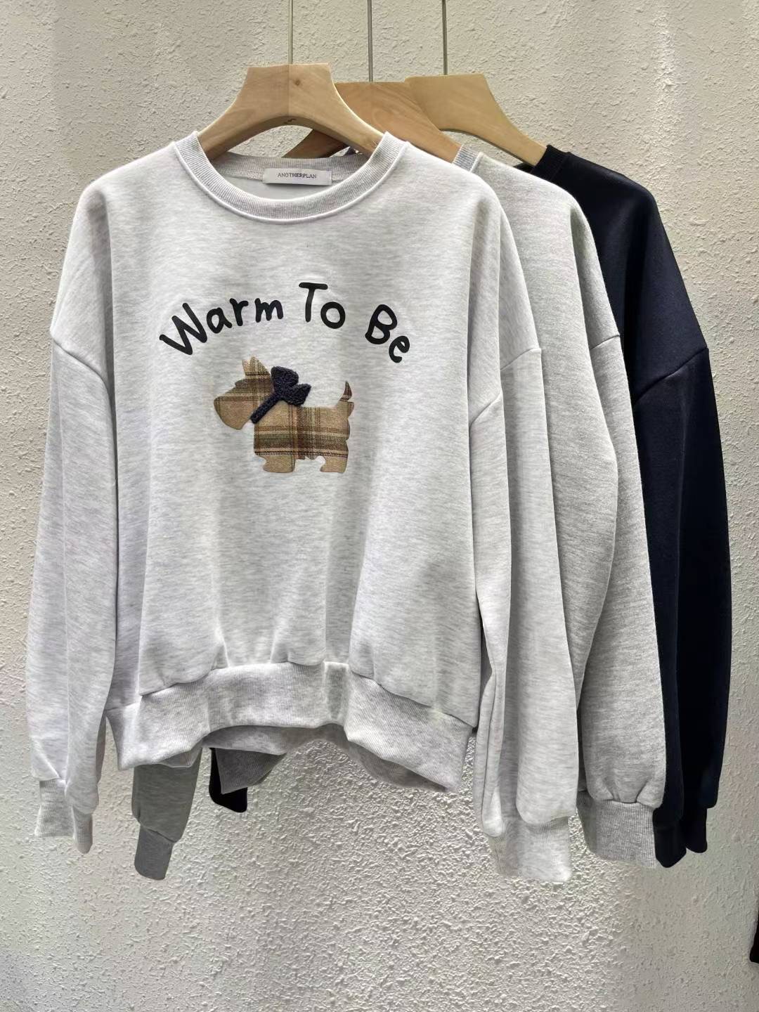 ANOTHERPLAN韓國直郵㊣女士新品25秋冬休閑推薦時尚職業衛衣ANOTHERPLAN衛衣