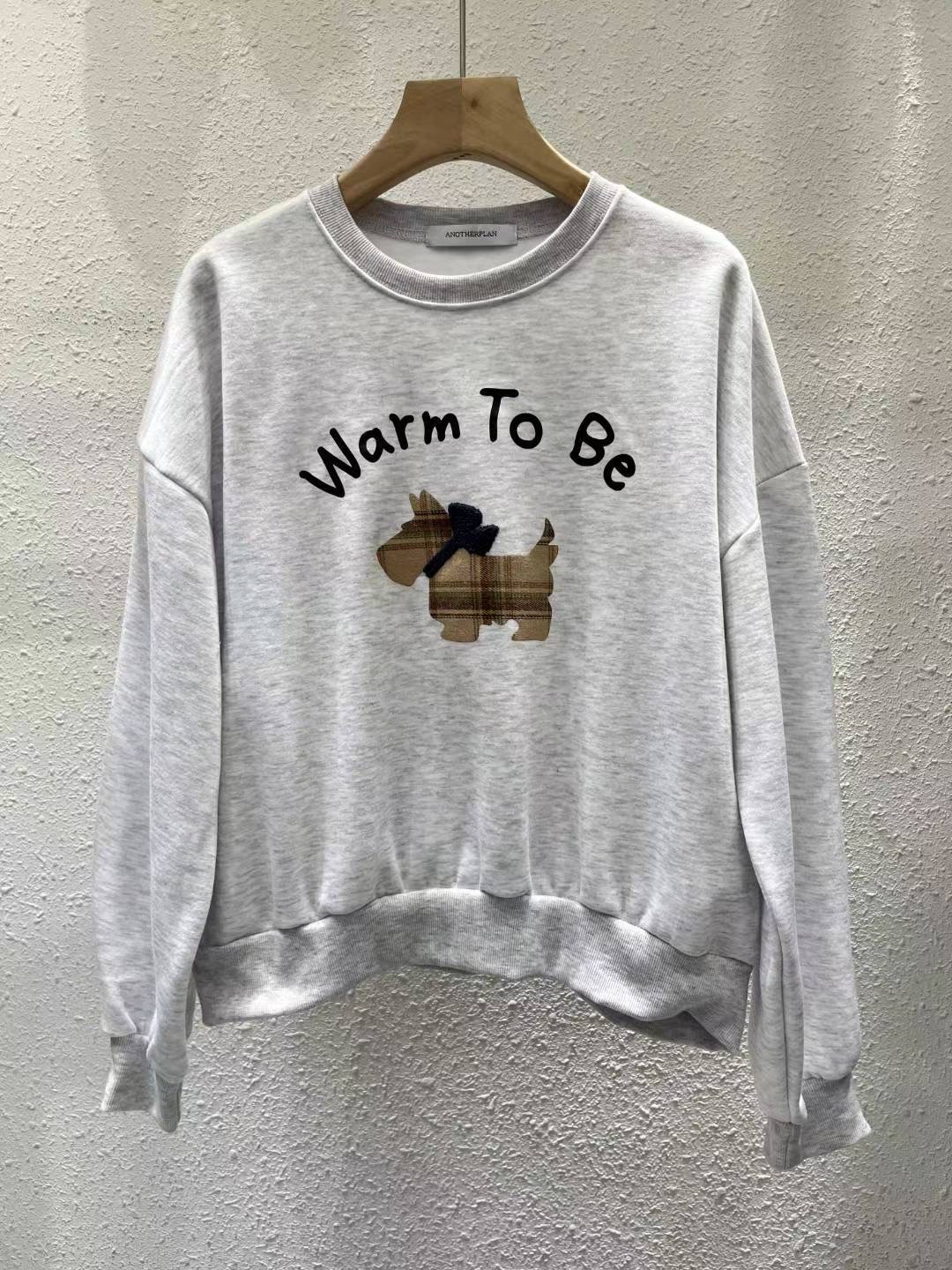 ANOTHERPLAN韓國直郵㊣女士新品25秋冬休閑推薦時尚職業衛衣ANOTHERPLAN衛衣圖色1