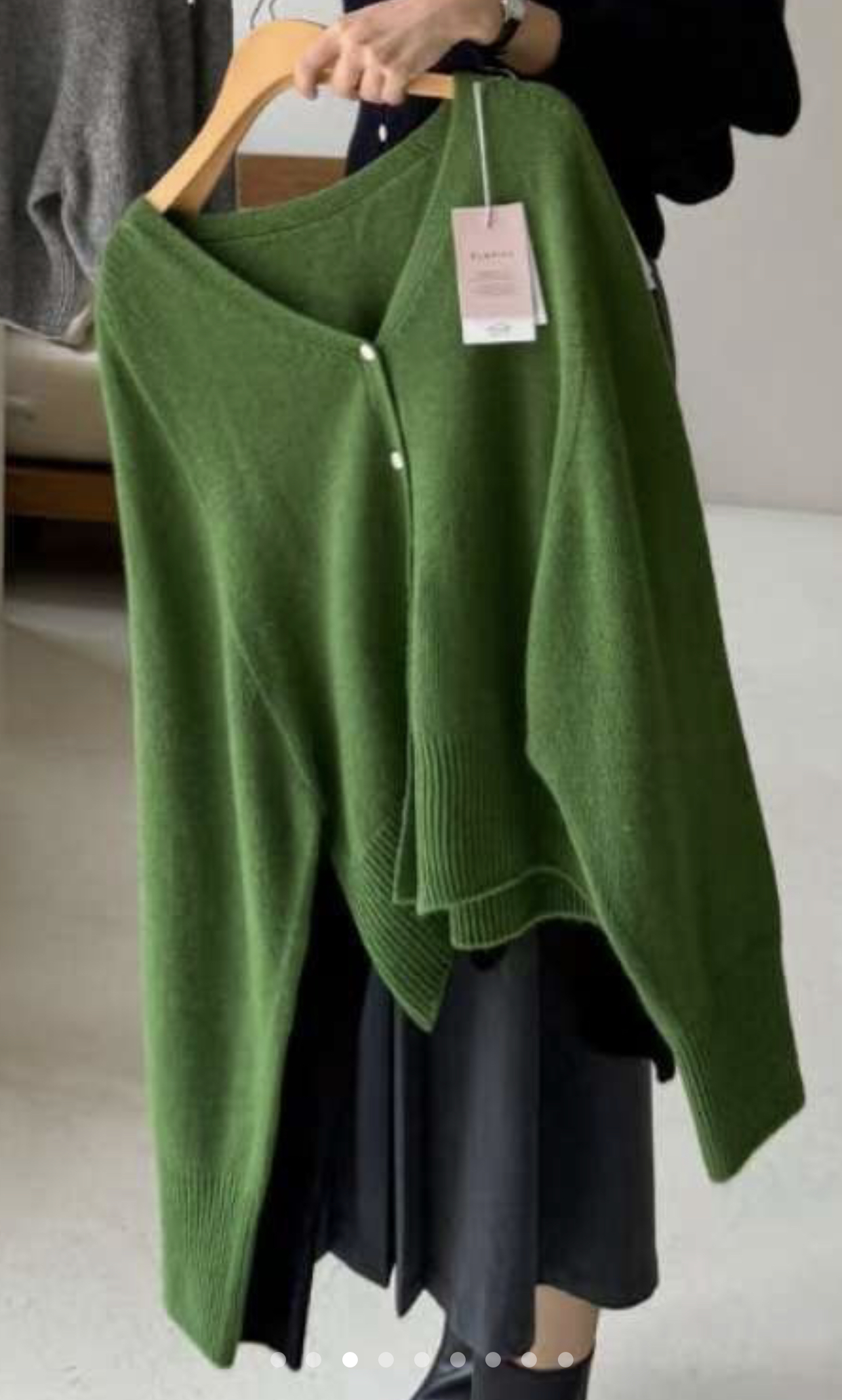 HARA東大門㊣實拍女士新品推薦25秋冬人氣休閑針織衫不含內搭HARA針織衫圖色4