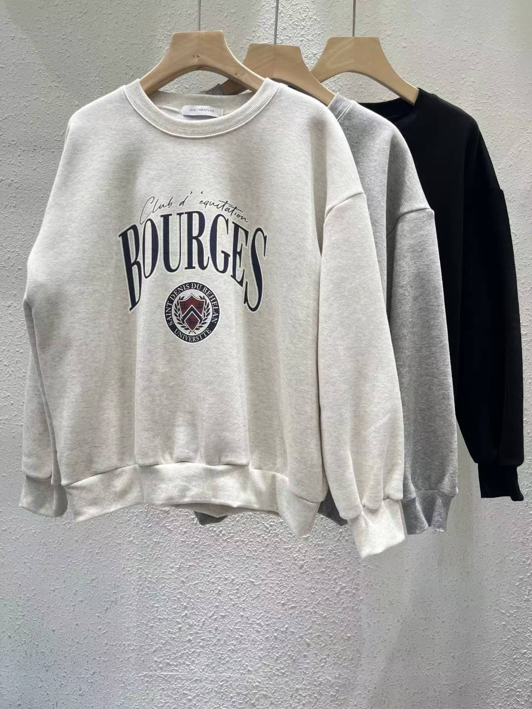 ANOTHERPLAN韓國直郵㊣女士新款人氣推薦25秋冬真品熱賣衛衣ANOTHERPLAN衛衣