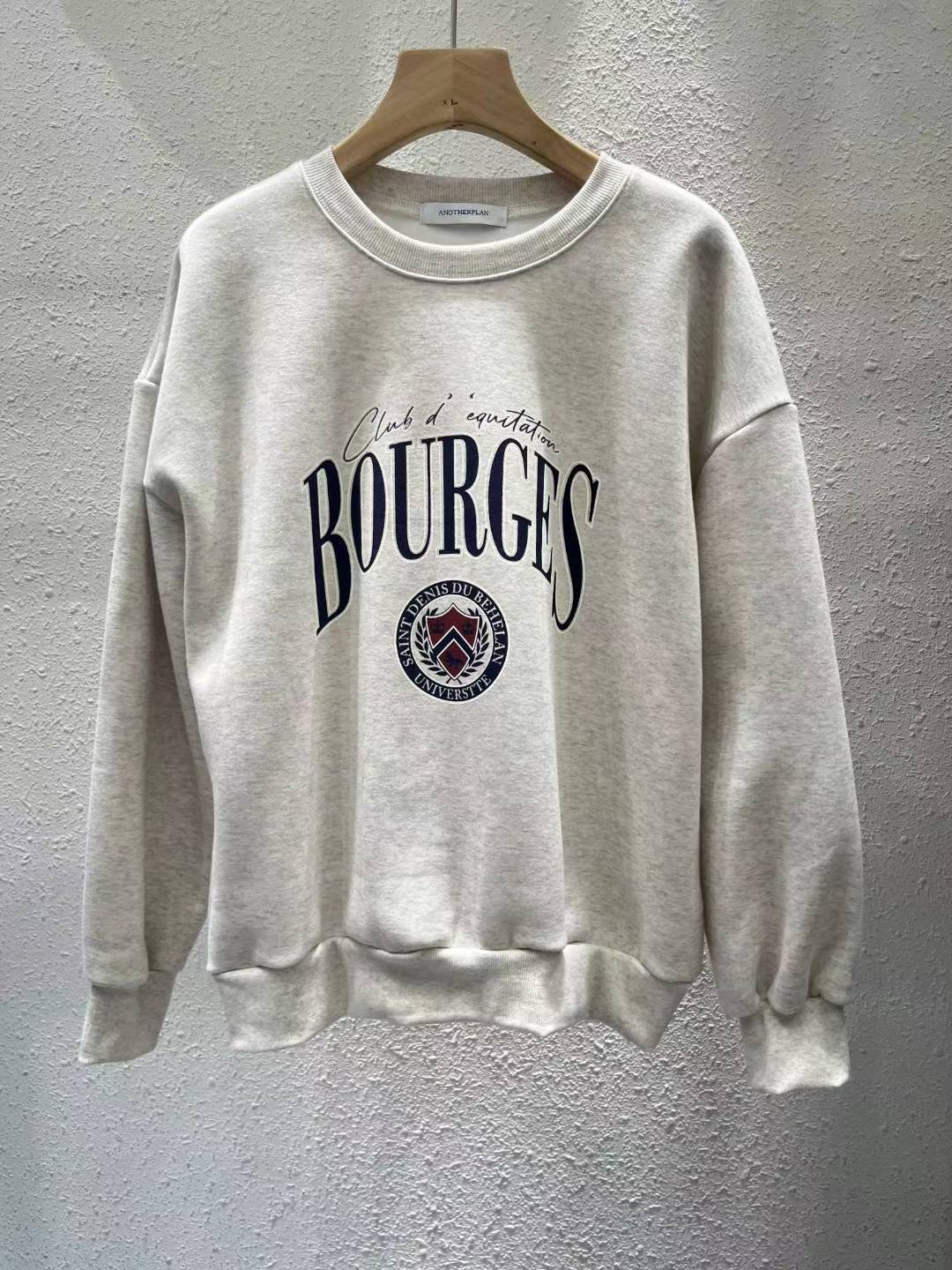 ANOTHERPLAN韓國直郵㊣女士新款人氣推薦25秋冬真品熱賣衛衣ANOTHERPLAN衛衣圖色1