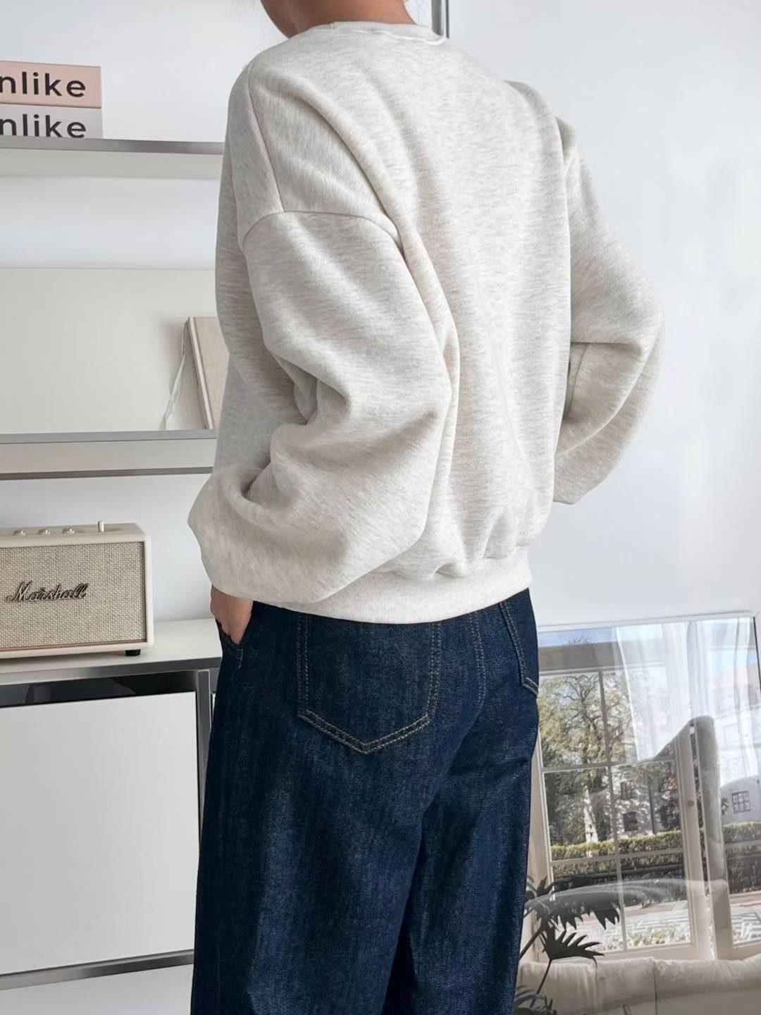 ANOTHERPLAN韓國代購㊣女裝新品休閑職業25秋冬熱賣人氣衛衣ANOTHERPLAN衛衣