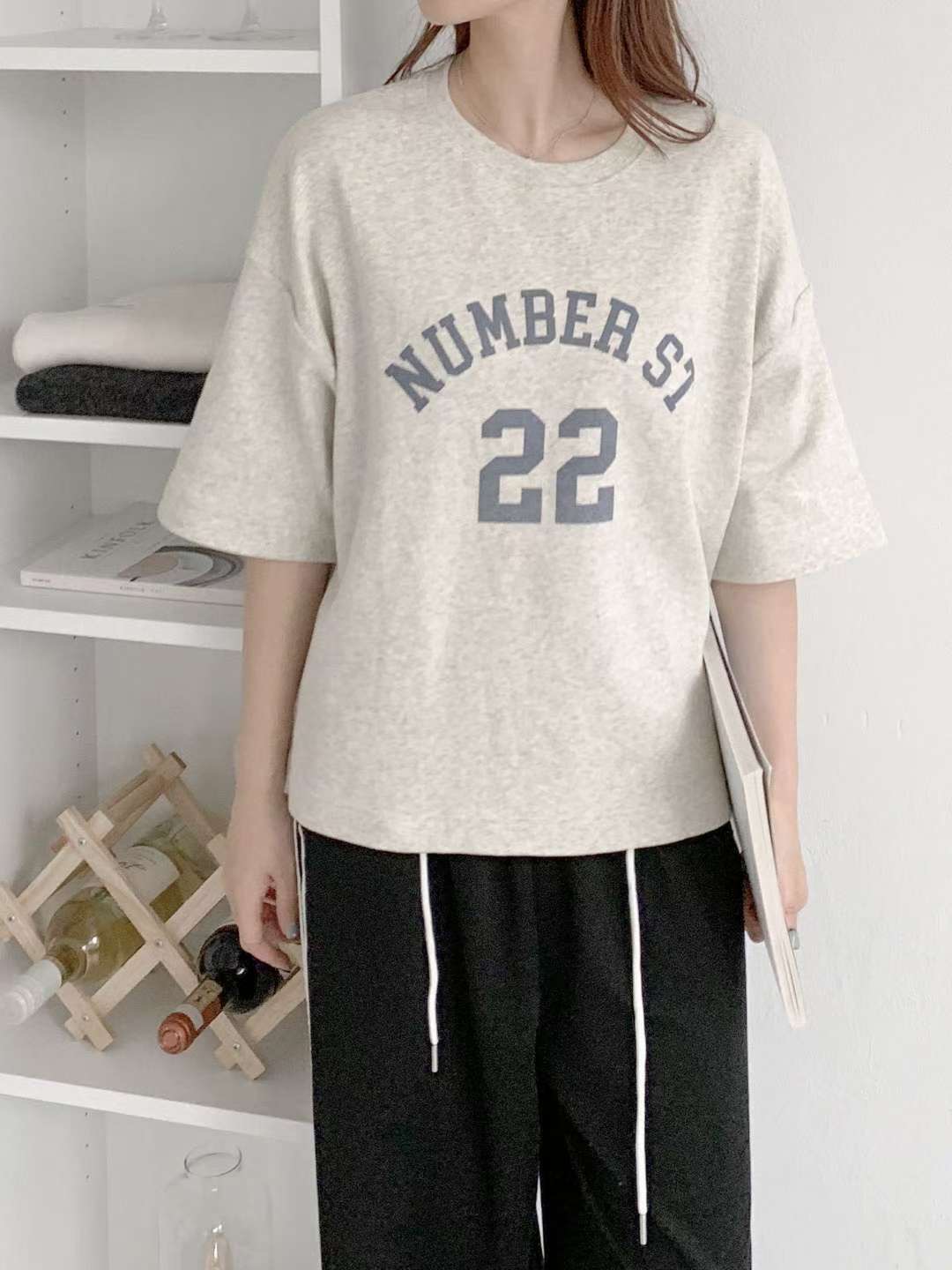 ANOTHERPLAN東大門㊣直郵女裝新款時尚休閑25秋冬推薦真品T恤ANOTHERPLANT恤圖色1