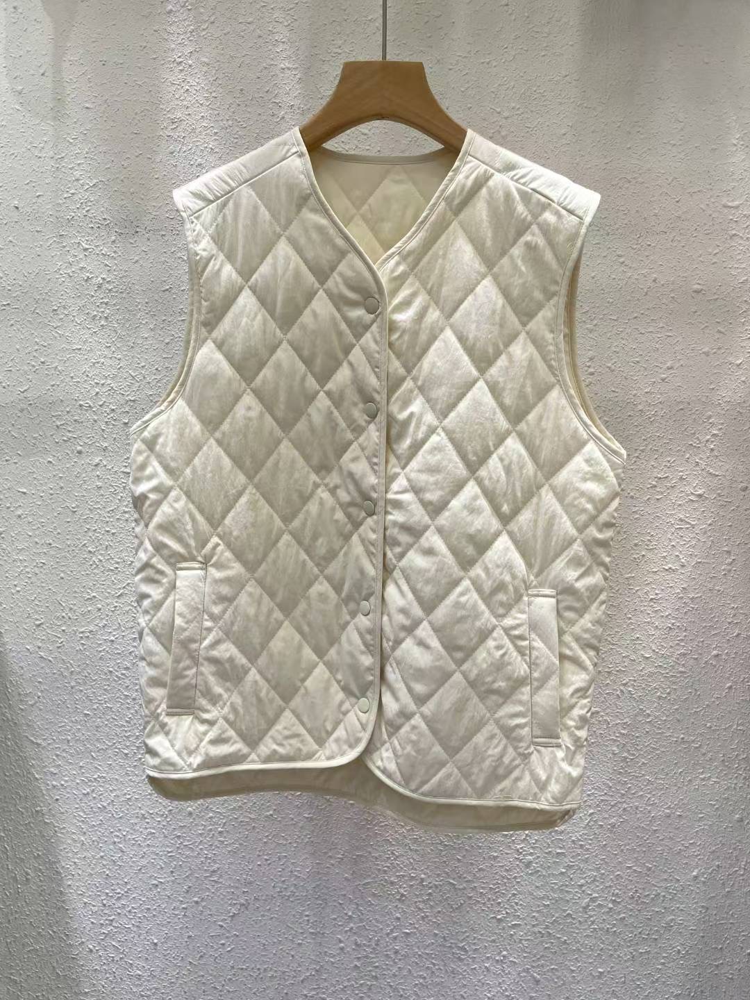 ANOTHERPLAN東大門㊣直郵女裝新品人氣真品休閑25秋冬馬甲絎縫ANOTHERPLAN馬甲圖色1