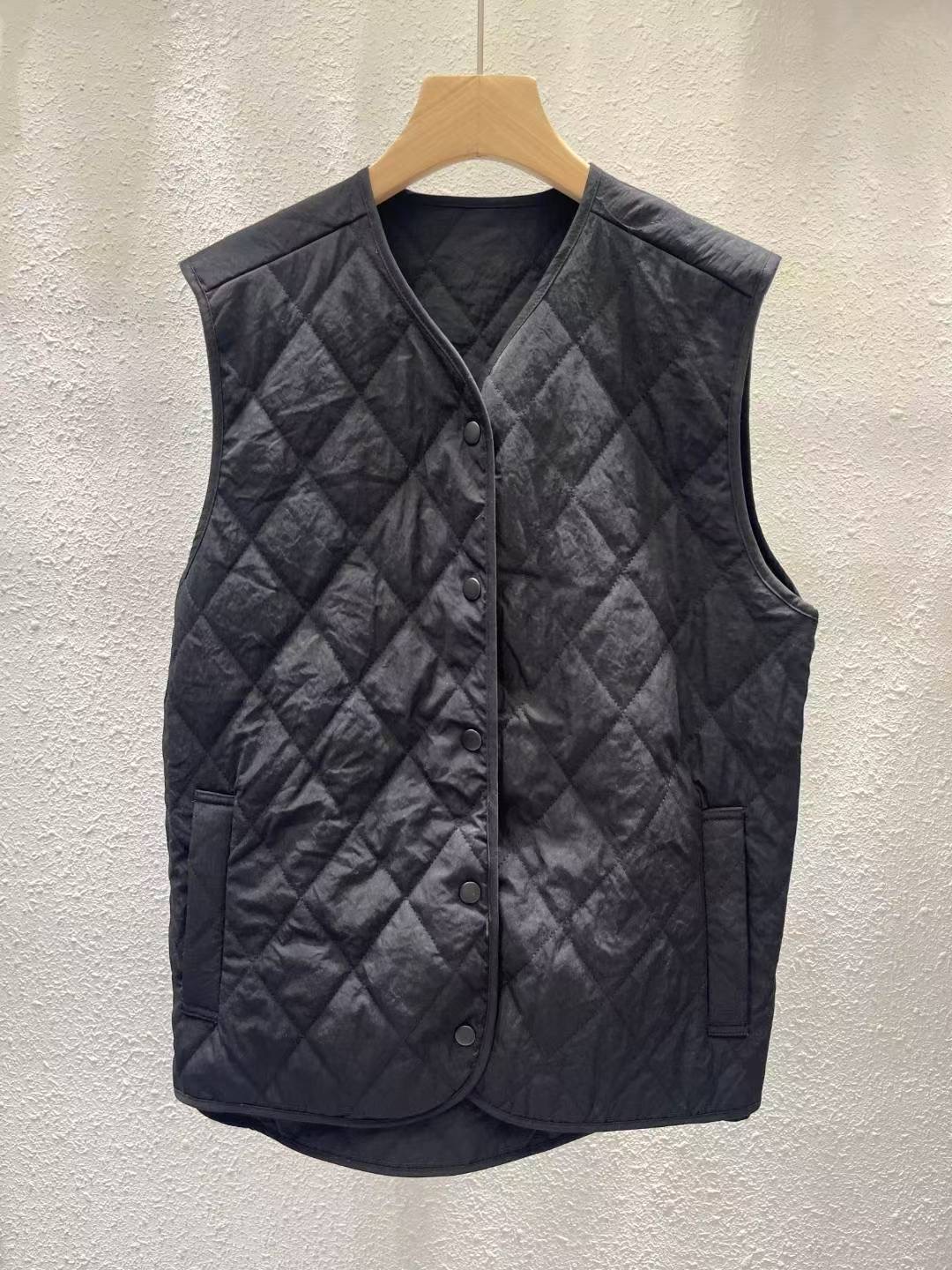 ANOTHERPLAN東大門㊣直郵女裝新品人氣真品休閑25秋冬馬甲絎縫ANOTHERPLAN馬甲圖色4