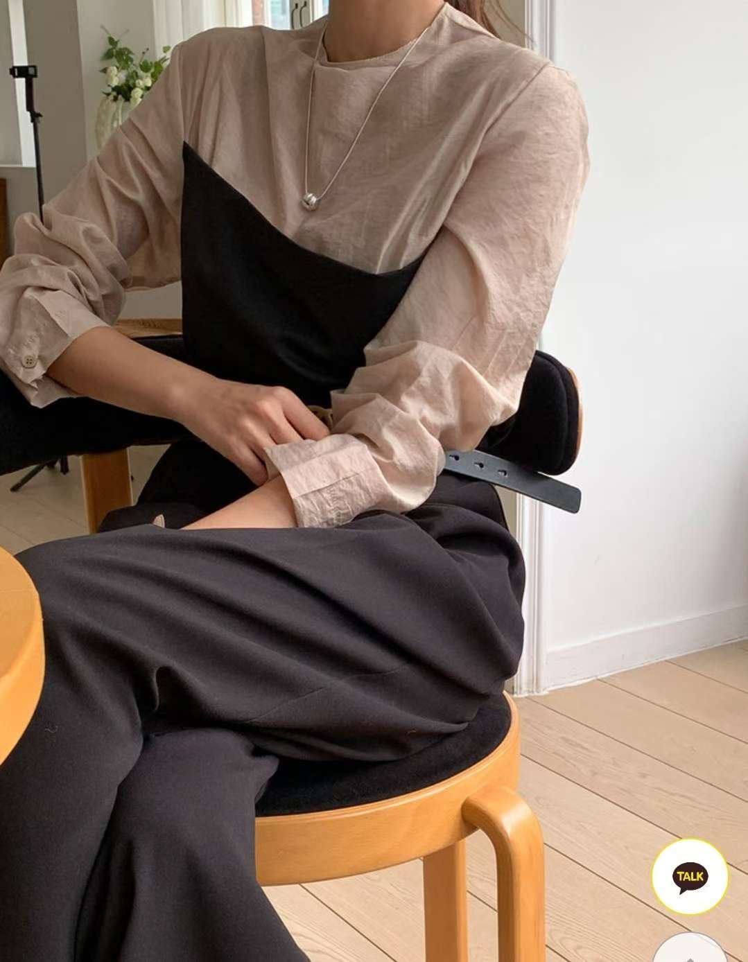 HARA東大門㊣實拍女裝新款人氣25秋冬職業時尚休閑襯衫蕾絲衫HARA襯衫/蕾絲衫