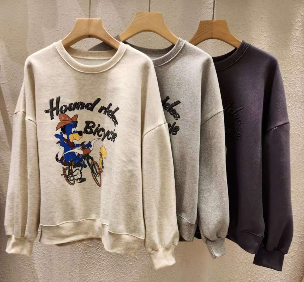 ANOTHERPLAN韓國代購㊣女裝新款25秋冬職業休閑真品推薦衛衣ANOTHERPLAN衛衣