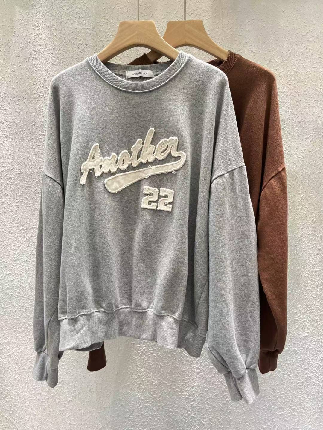 ANOTHERPLAN東大門㊣直郵女裝新品真品推薦熱賣人氣職業衛衣ANOTHERPLAN衛衣