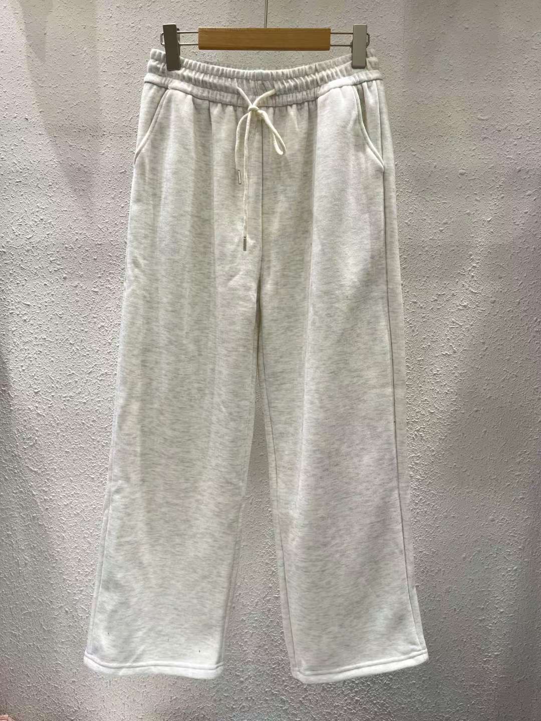 ANOTHERPLAN東大門㊣直郵女士新款休閑休閑褲闊腿褲羊毛柔軟ANOTHERPLAN休閑褲圖色1