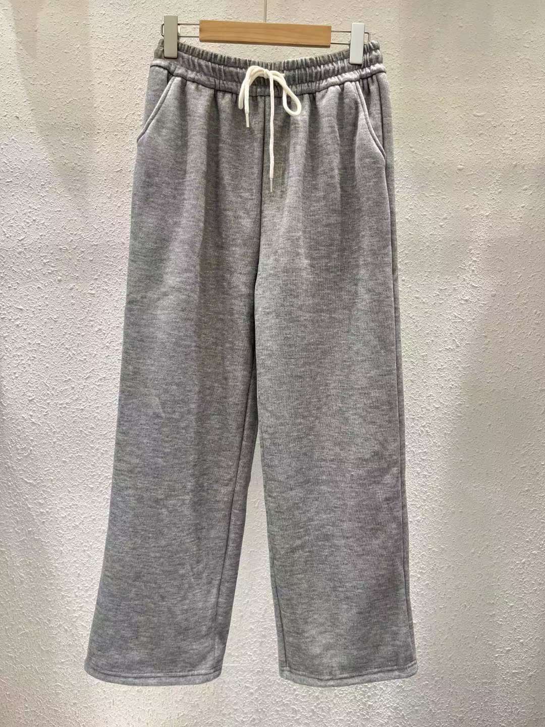 ANOTHERPLAN東大門㊣直郵女士新款休閑休閑褲闊腿褲羊毛柔軟ANOTHERPLAN休閑褲圖色3