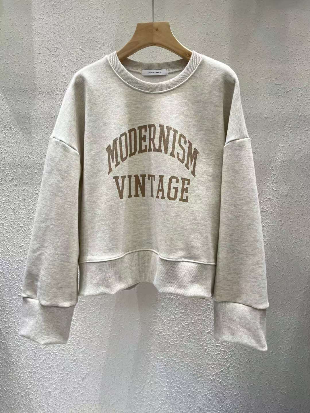 ANOTHERPLAN韓國代購㊣女裝新品25秋冬時尚熱賣休閑推薦衛衣ANOTHERPLAN衛衣圖色1