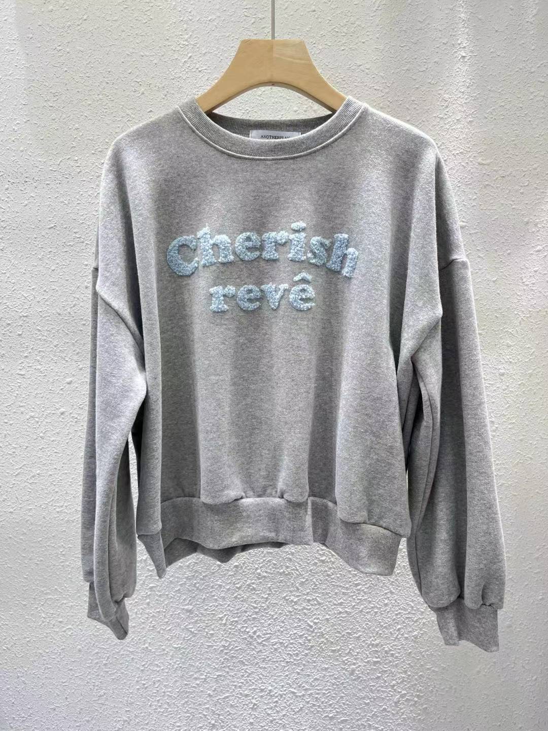 ANOTHERPLAN韓國直郵㊣女士新品熱賣推薦時尚25秋冬休閑衛衣ANOTHERPLAN衛衣圖色2