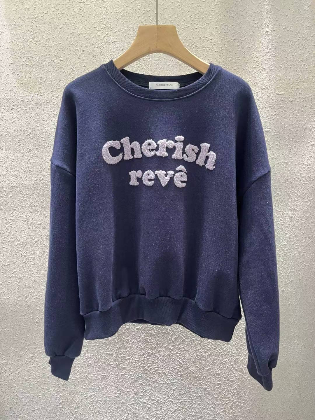 ANOTHERPLAN韓國直郵㊣女士新品熱賣推薦時尚25秋冬休閑衛衣ANOTHERPLAN衛衣圖色3