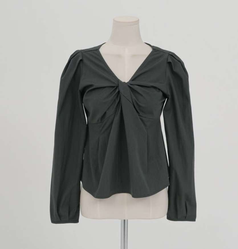 HARA東大門㊣直郵女裝新品休閑25秋冬熱賣職業真品襯衫蕾絲衫HARA襯衫/蕾絲衫圖色3