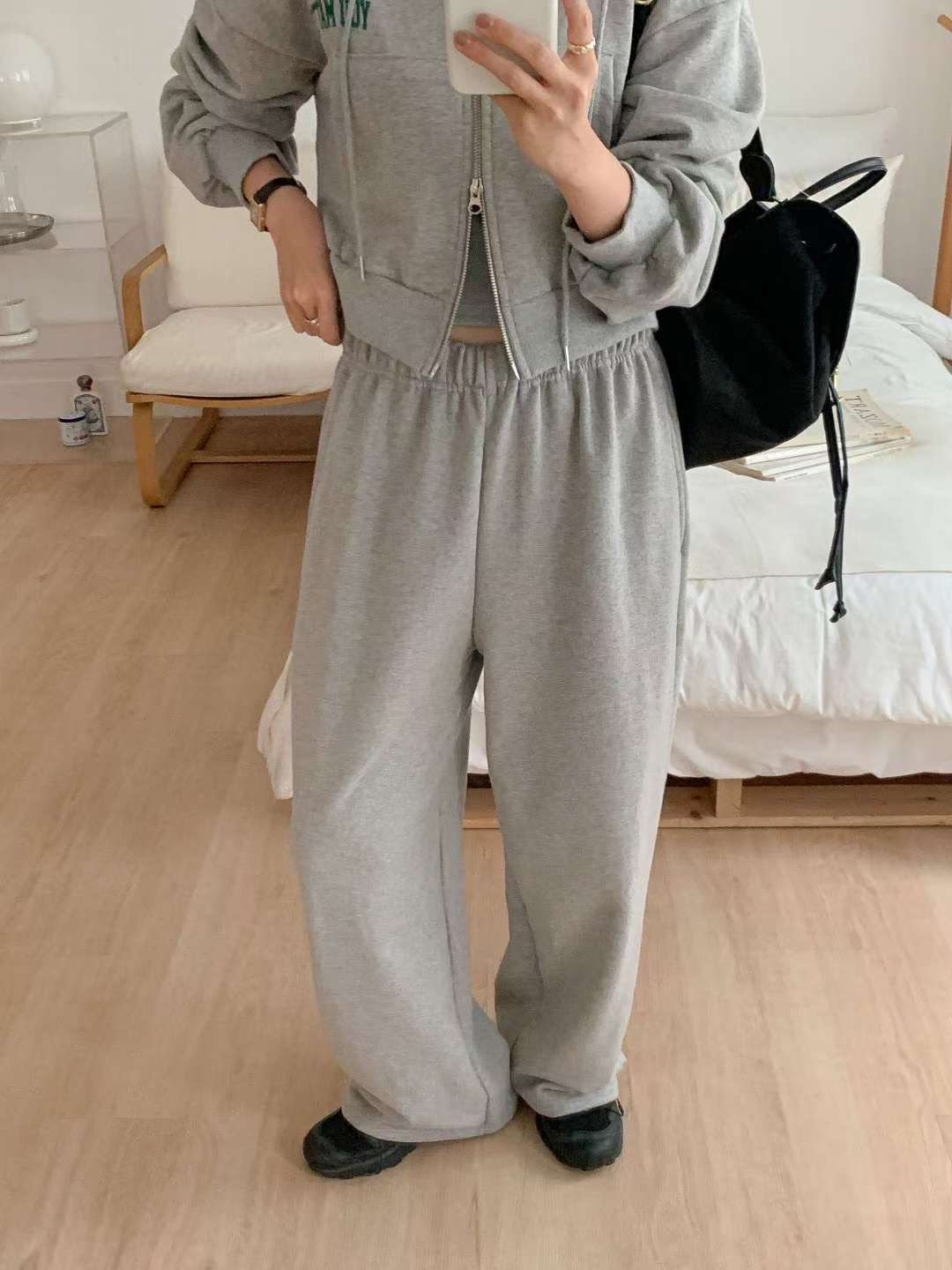 ANOTHERPLAN東大門㊣代購女裝新品人氣時尚推薦休閑褲闊腿褲ANOTHERPLAN休閑褲圖色2