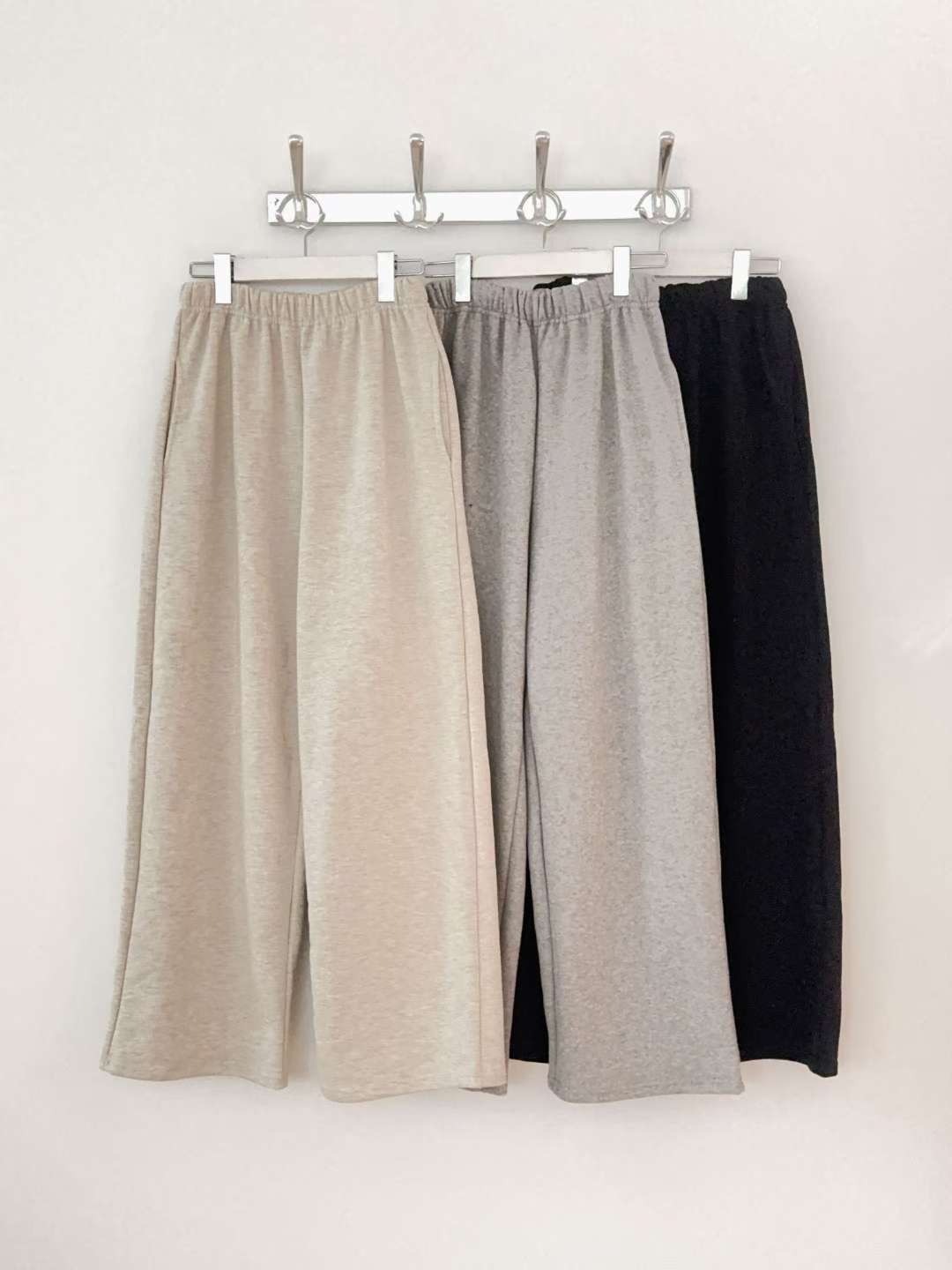 ANOTHERPLAN東大門㊣代購女裝新品人氣時尚推薦休閑褲闊腿褲ANOTHERPLAN休閑褲圖色3左三色