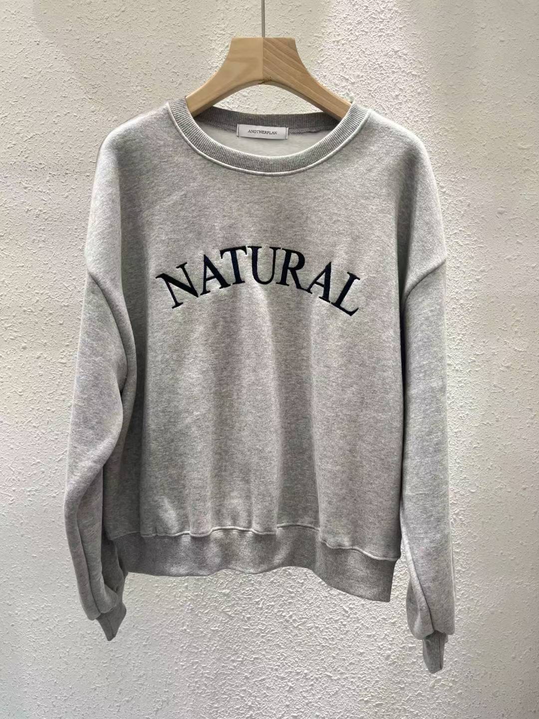 ANOTHERPLAN韓國直郵㊣女裝新品休閑推薦熱賣時尚人氣真品衛衣ANOTHERPLAN衛衣圖色2