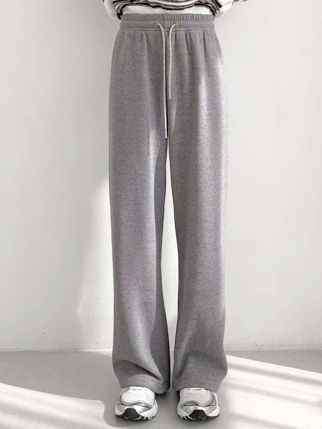 ANOTHERPLAN韓國代購㊣女士新款人氣時尚休閑休閑褲皮褲貂皮ANOTHERPLAN休閑褲圖色1