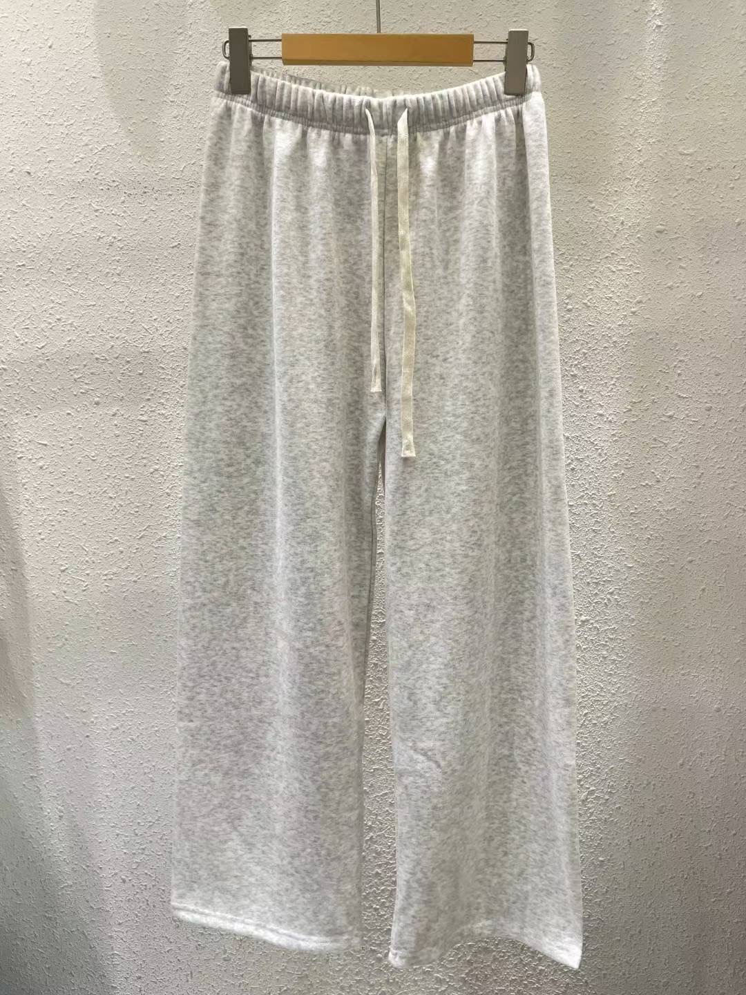 ANOTHERPLAN東大門㊣代購女士新品真品休閑褲闊腿褲羊毛柔軟ANOTHERPLAN休閑褲圖色1