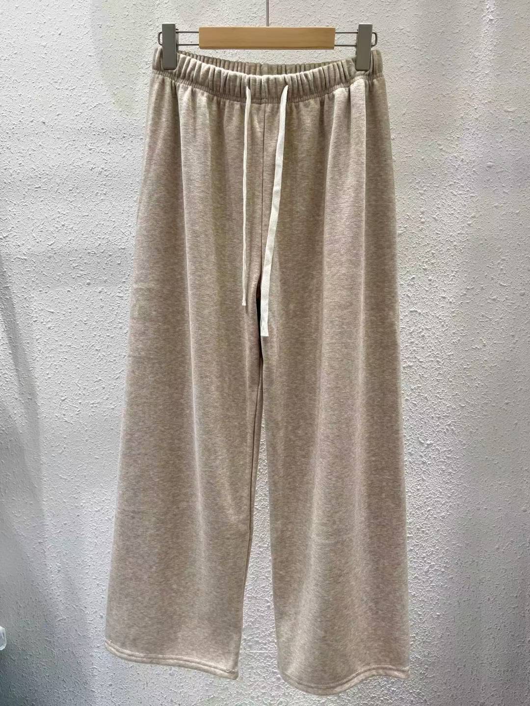 ANOTHERPLAN東大門㊣代購女士新品真品休閑褲闊腿褲羊毛柔軟ANOTHERPLAN休閑褲圖色2