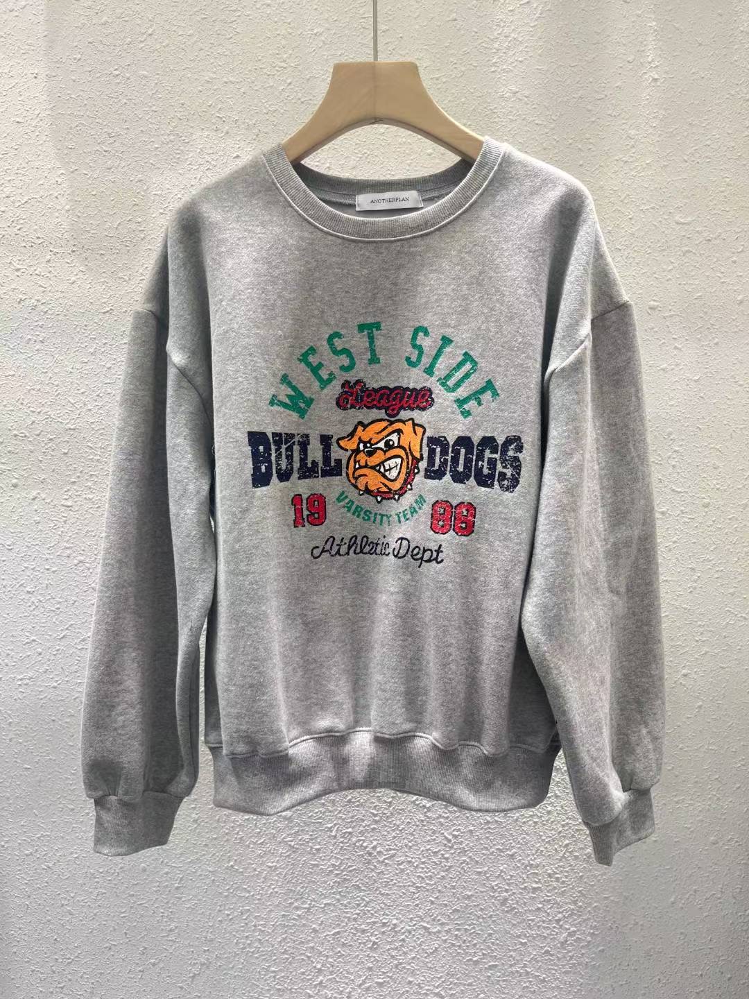 ANOTHERPLAN東大門㊣實拍女裝新品真品熱賣休閑25秋冬時尚衛衣ANOTHERPLAN衛衣圖色2