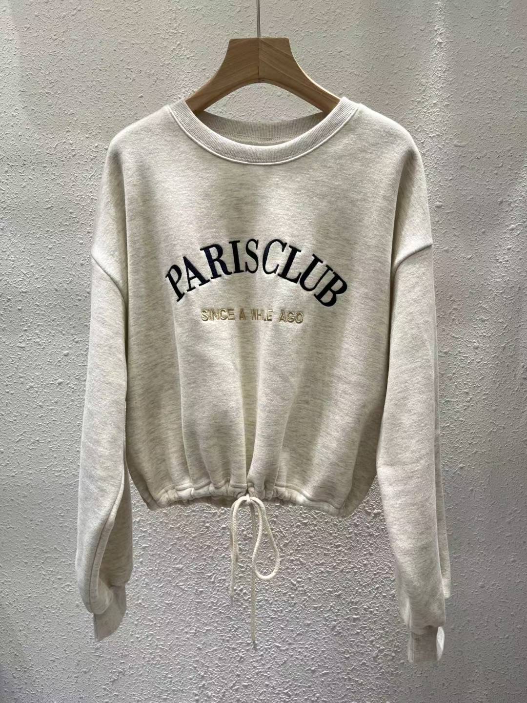 ANOTHERPLAN東大門㊣實拍女裝新品職業真品熱賣衛衣羊毛刺繡ANOTHERPLAN衛衣圖色1