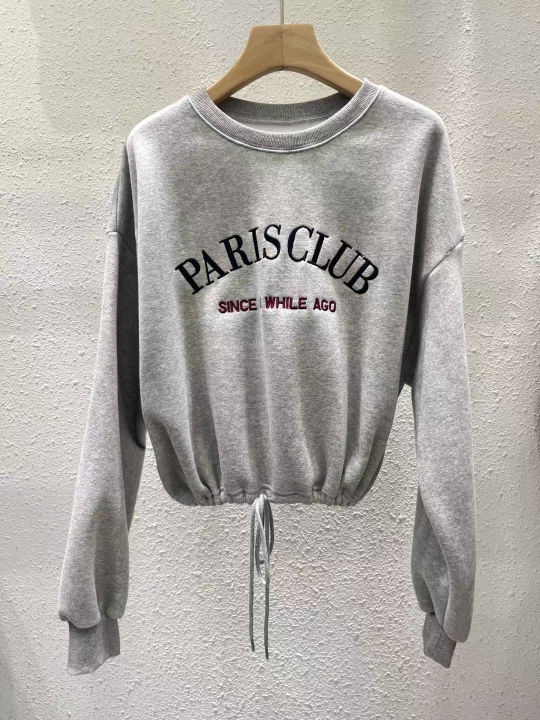 ANOTHERPLAN東大門㊣實拍女裝新品職業真品熱賣衛衣羊毛刺繡ANOTHERPLAN衛衣圖色2