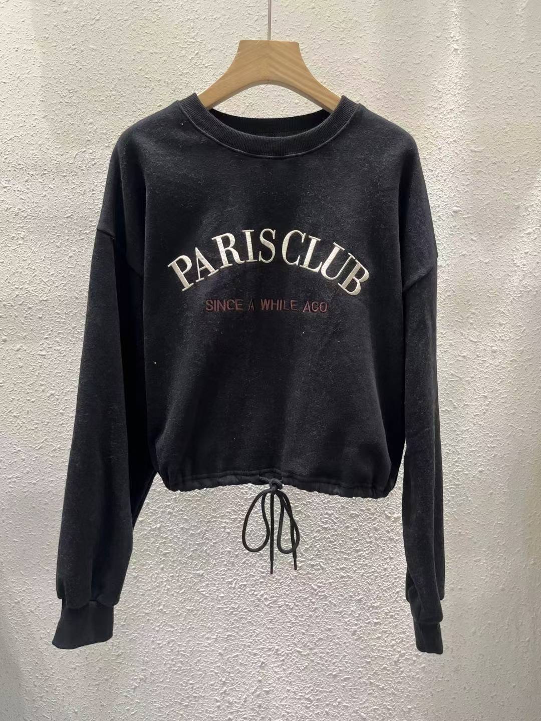 ANOTHERPLAN東大門㊣實拍女裝新品職業真品熱賣衛衣羊毛刺繡ANOTHERPLAN衛衣圖色3