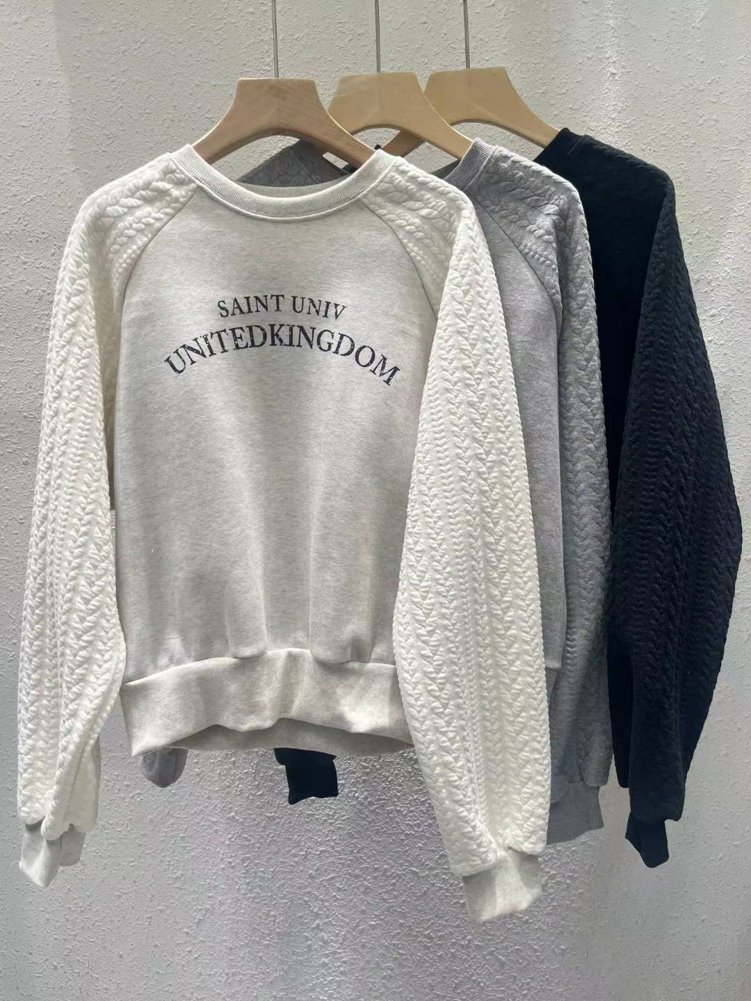 ANOTHERPLAN韓國直郵㊣女士新款時尚人氣25秋冬休閑真品衛衣ANOTHERPLAN衛衣