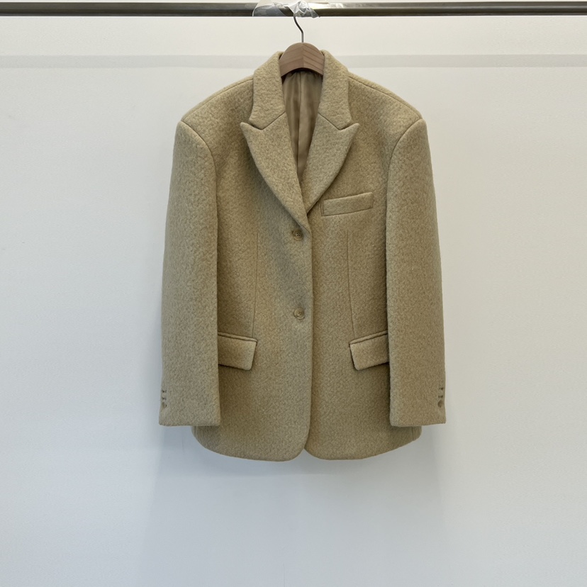 ANOTHER AVENUE東大門㊣代購女裝新款熱賣休閑時尚夾克羊毛ANOTHER AVENUE夾克圖色1