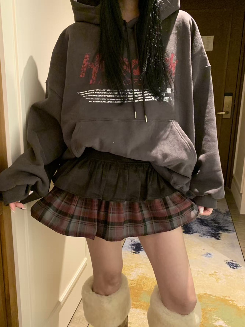 BADCALM韓國代購㊣女士新品職業熱賣休閑真品25秋冬T恤連帽衫BADCALMT恤