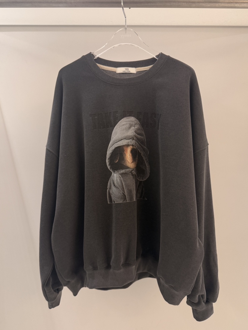 YES東大門㊣直郵女裝新款休閑25秋冬真品推薦人氣熱賣衛衣加絨YES衛衣圖色2