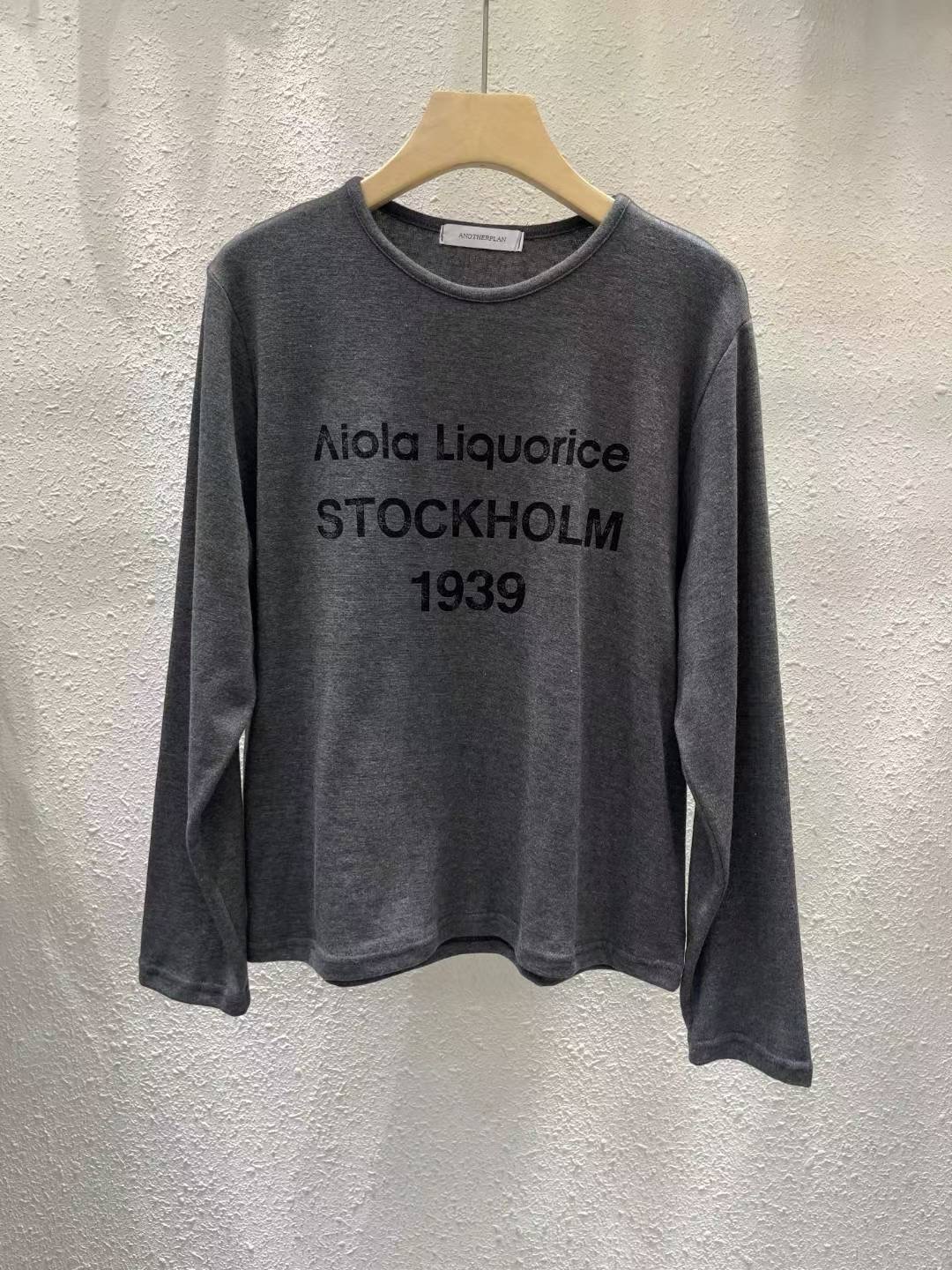 ANOTHERPLAN東大門㊣實拍女士新款推薦熱賣25秋冬時尚長袖T恤ANOTHERPLAN長袖T恤圖色3